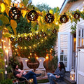 Solar Lantern String Lights – Flickering Flame Effect, 5 m