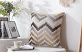 Zigzag Velvet Cushion Cover – 45 × 45 cm