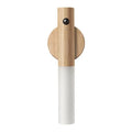 Wood-Grain Motion Sensor Stick Light – Rechargeable, Magnetic