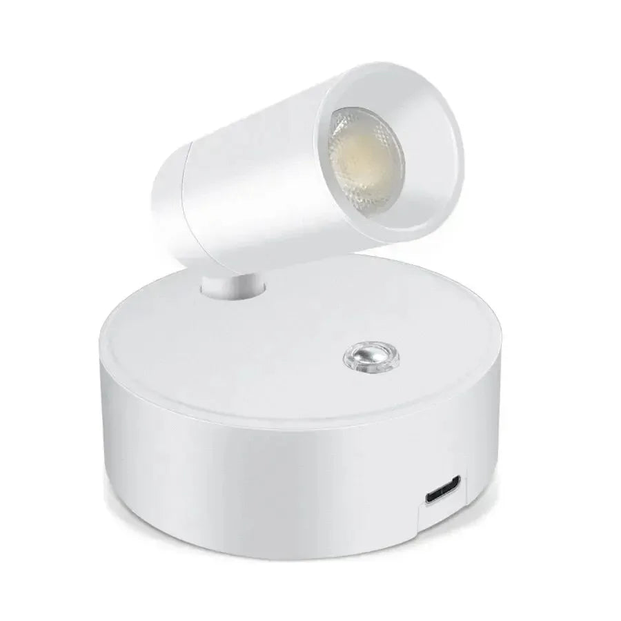 Magnetic Tube Spotlight – Rechargeable, Touch Dimmable
