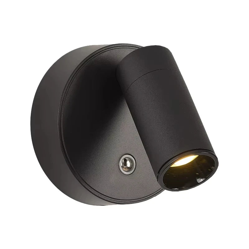Rotating Rechargeable Wall Light – Magnetic, Touch Dimmable, No Wiring