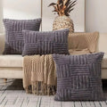 Tufted Plush Cushion Cover – 45 × 45 cm