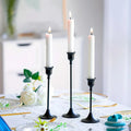 Taper Candlestick Holders – Set of 3, Metal