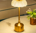 Jellyfish Crystal-Look Cordless Lamp – 3000 mAh, 31.5 cm