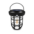 Solar Cage Bulb Lantern with Motion Sensor – Hanging or Wall Mounted – Large (1800 mAh)