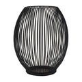 Wire Lantern Candle Holder – Black Iron