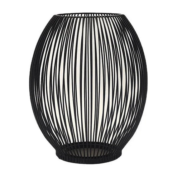 Wire Lantern Candle Holder – Black Iron